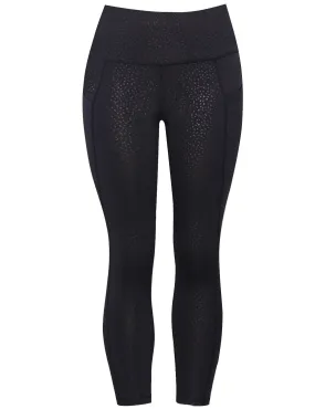 22" inseam 3D Printed Yoga Pants LEOPARD_yoga