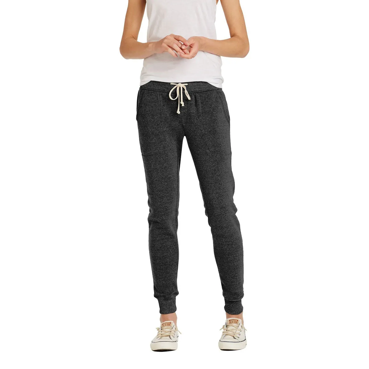 Alternative Women's Eco Black Jogger Eco-Fleece Pant