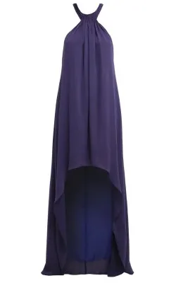 Aubergine Cocktail Gown