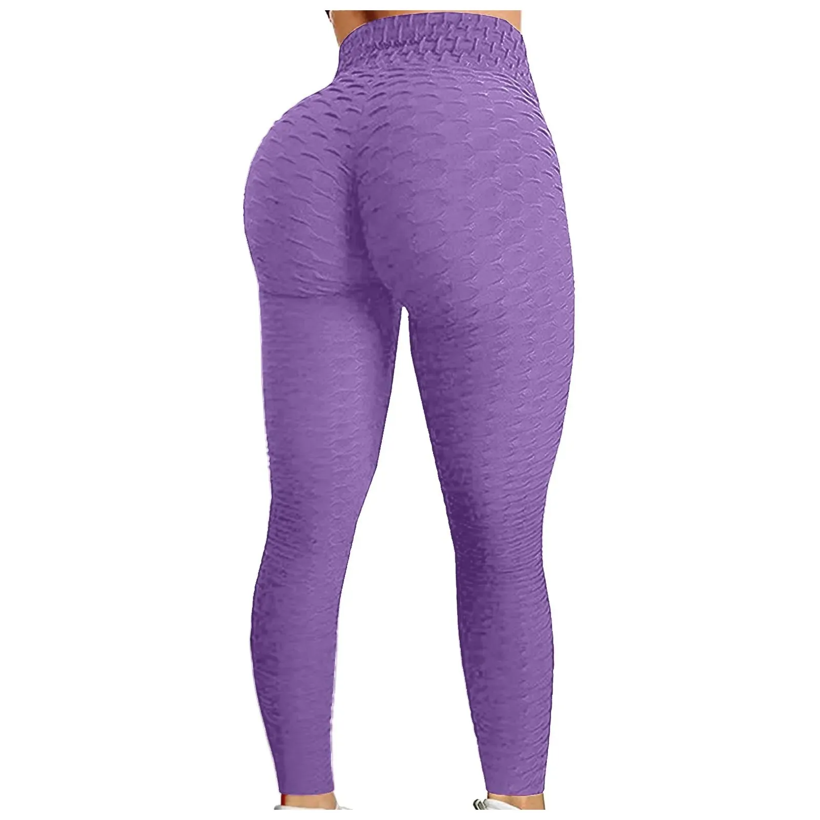 Bubble Hip Lifting Exercise Yoga Pants Women  Fitness Running High Waist Gym Fitness