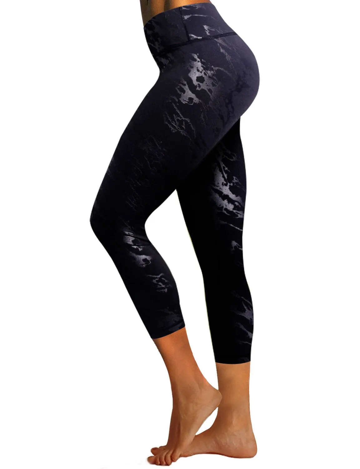 BUBBLELIME 78P/22S Embossed Pattern Yoga Pants 22" /26" inseam