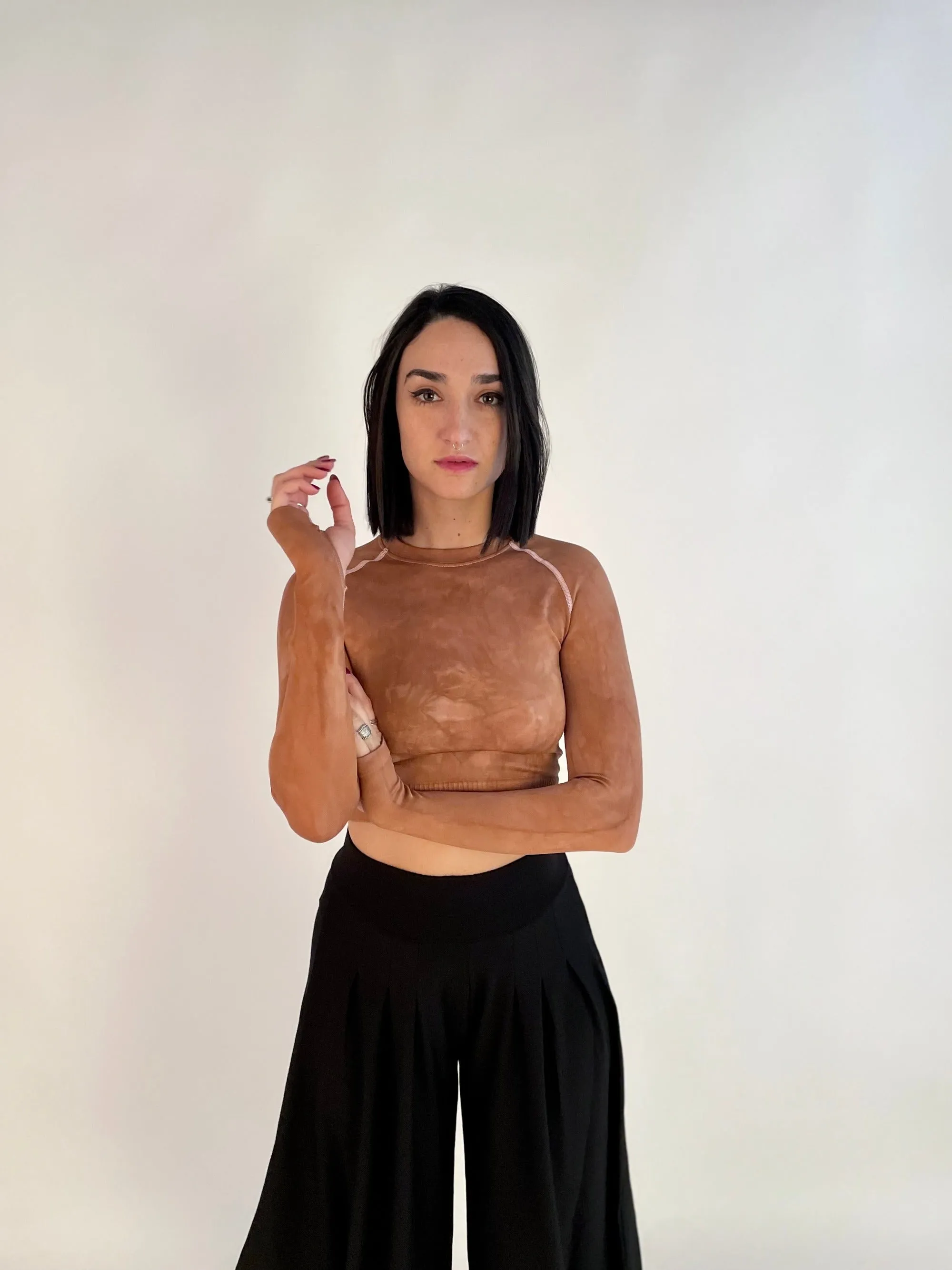 Cinnamon Wash - Crop Top