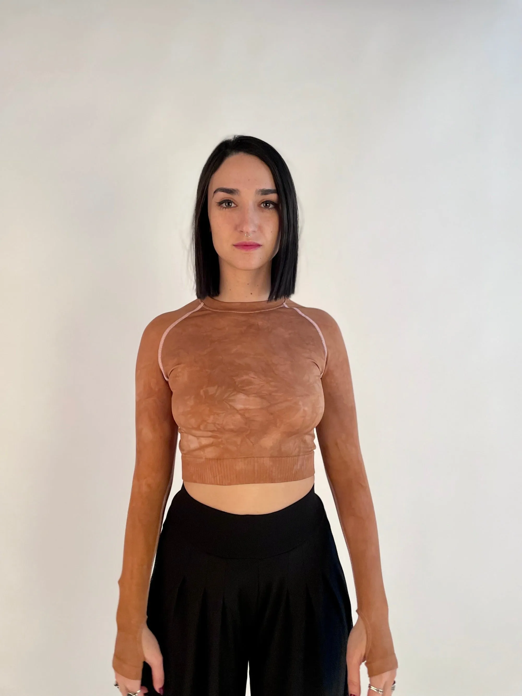 Cinnamon Wash - Crop Top