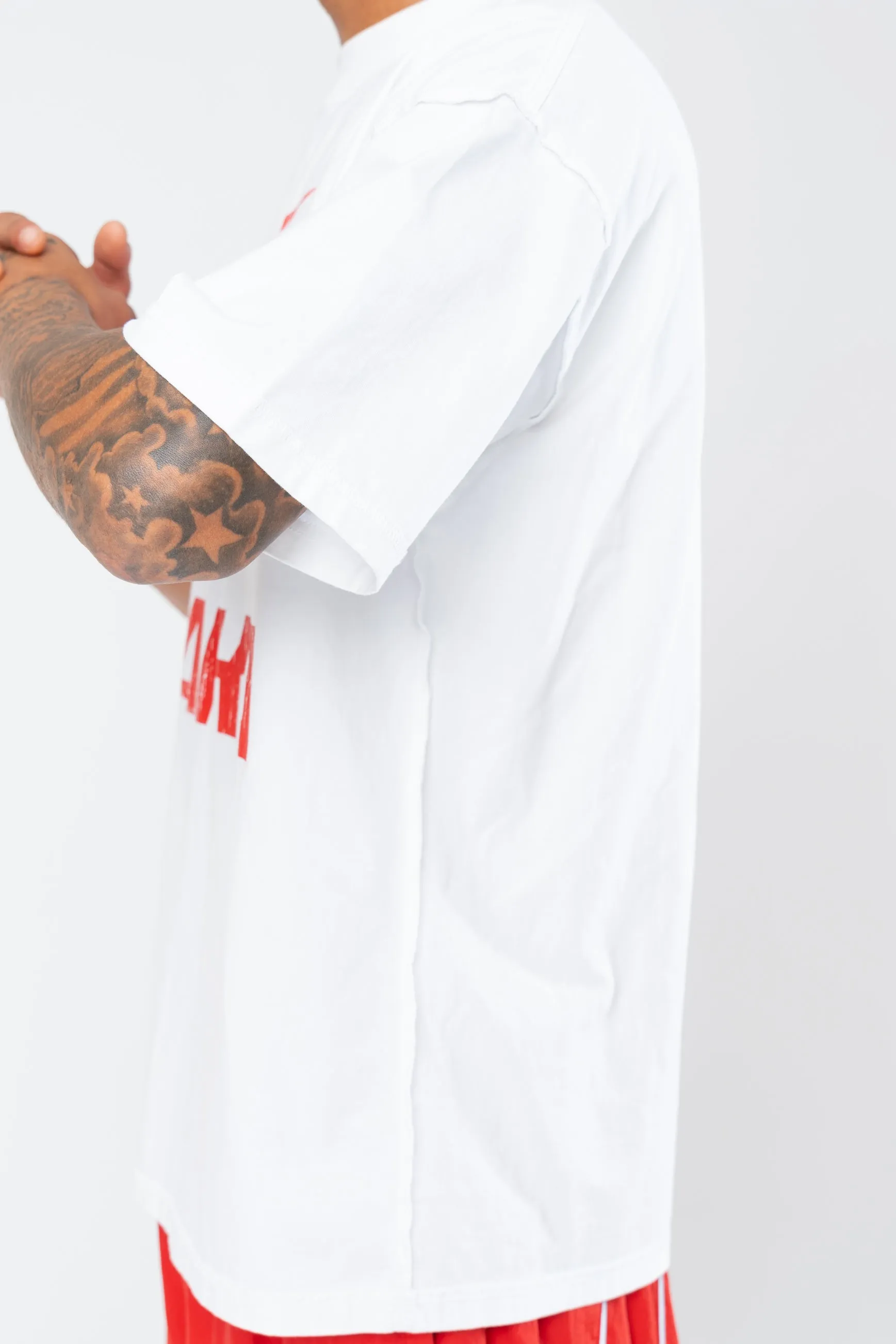 INAKA SPORTSWEAR TEE - WHITE