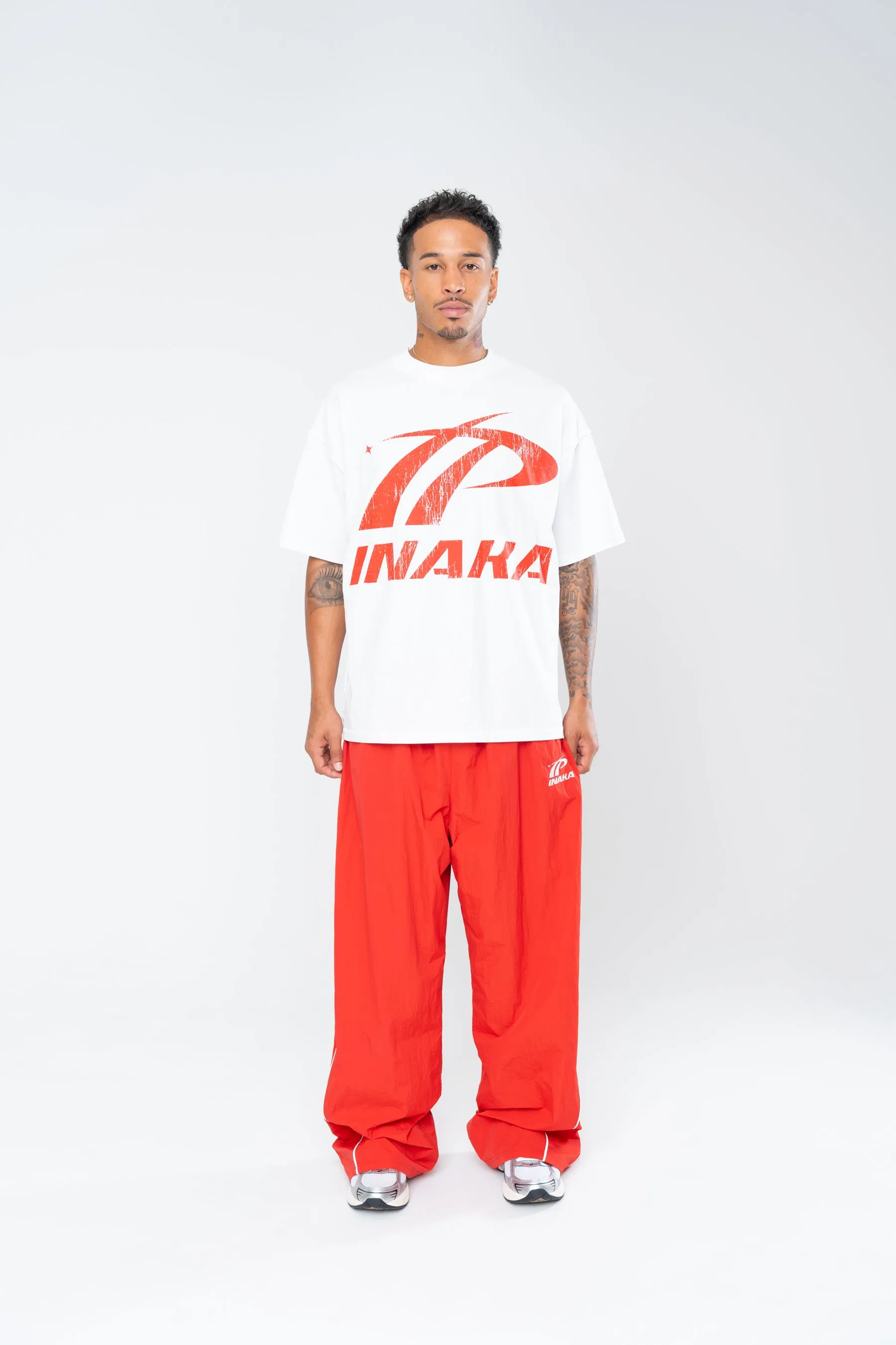 INAKA SPORTSWEAR TEE - WHITE