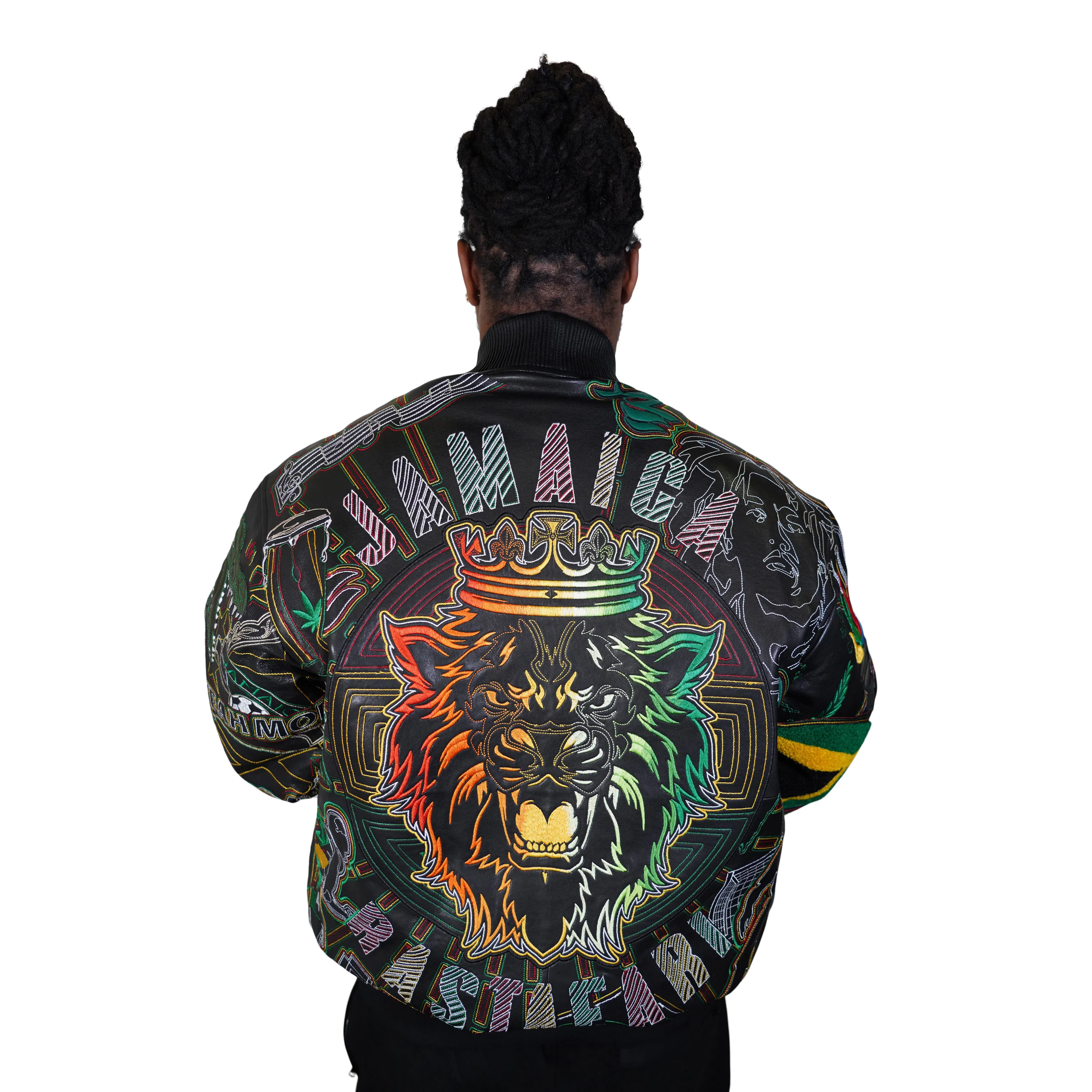 Jamaica Embroidered Bomber