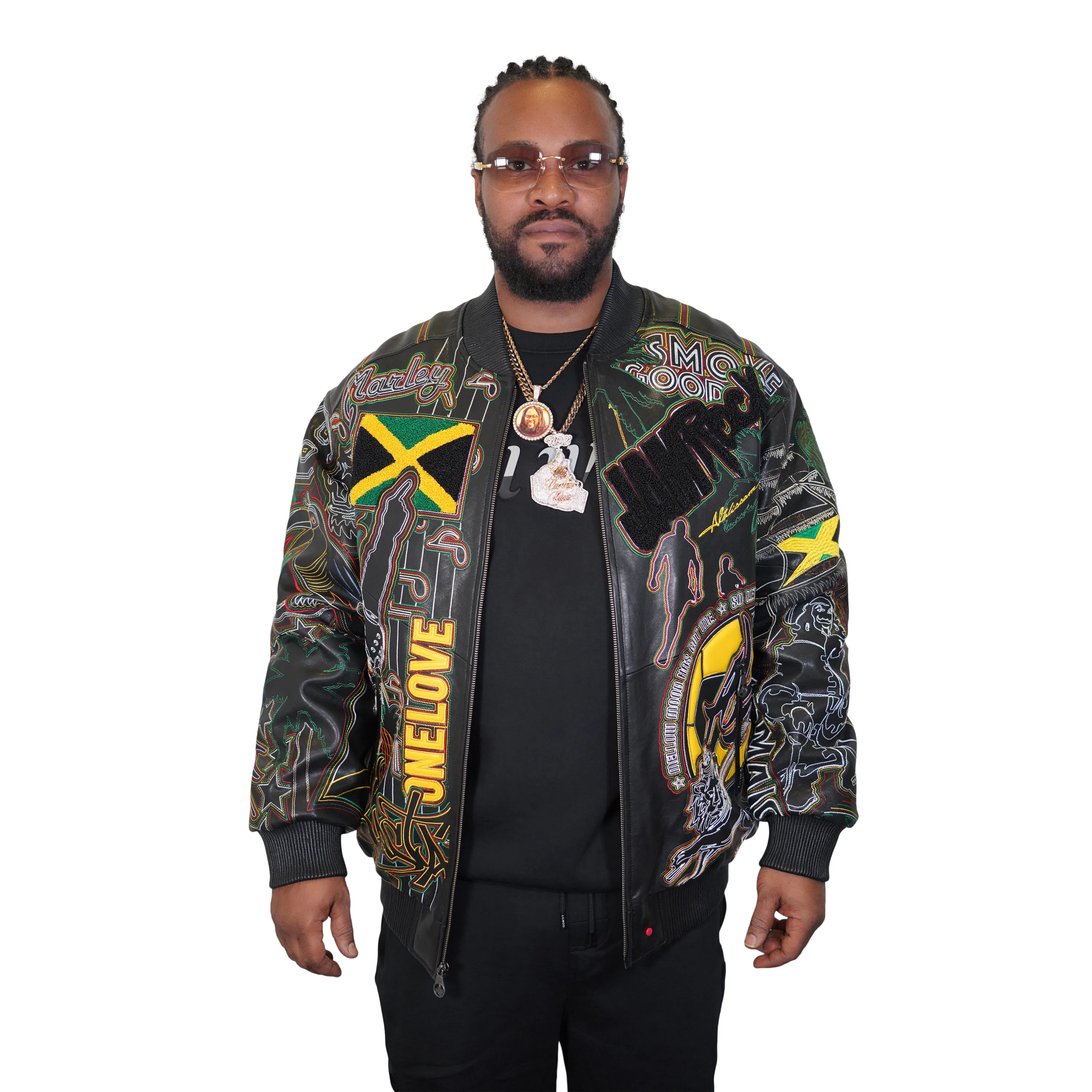 Jamaica Embroidered Bomber