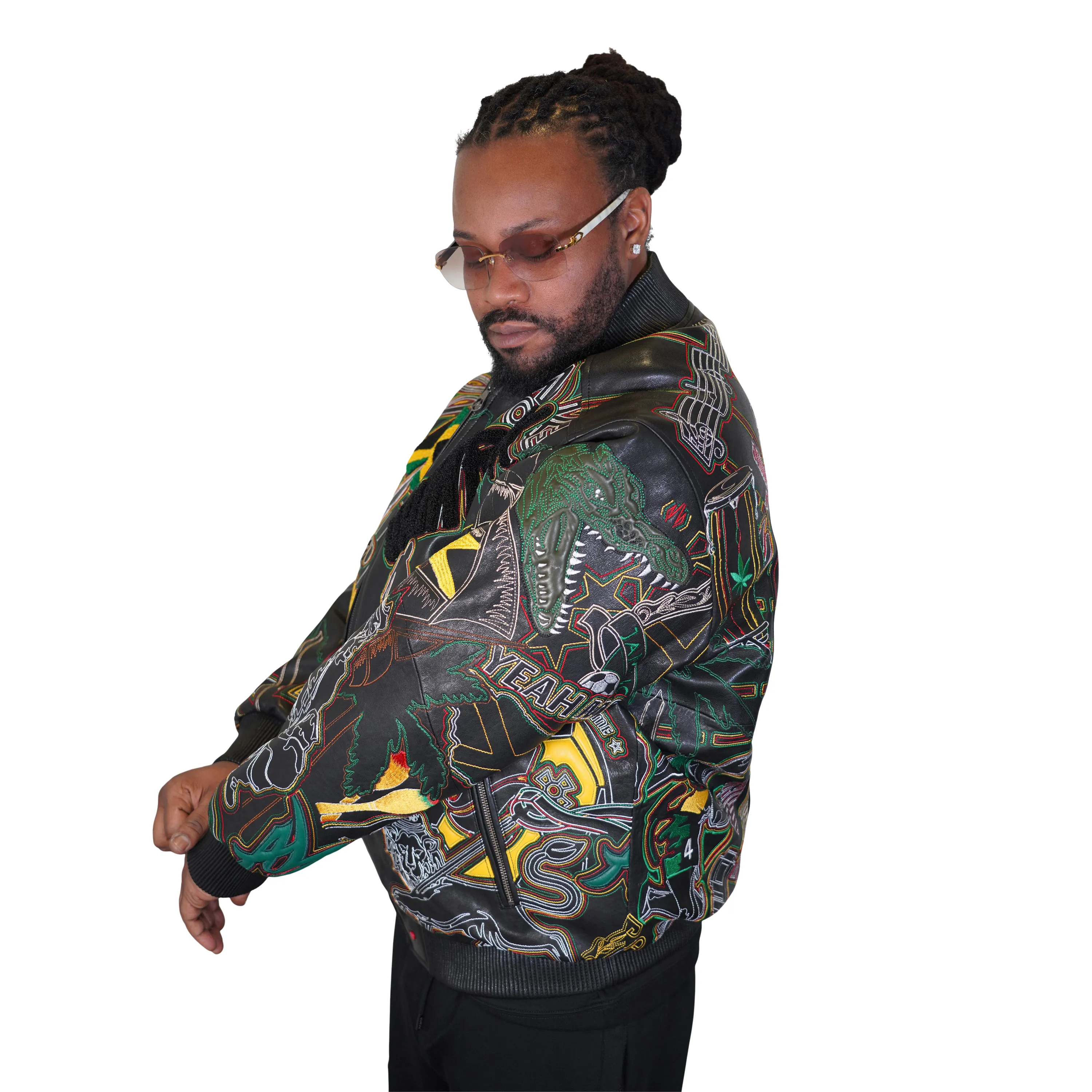 Jamaica Embroidered Bomber