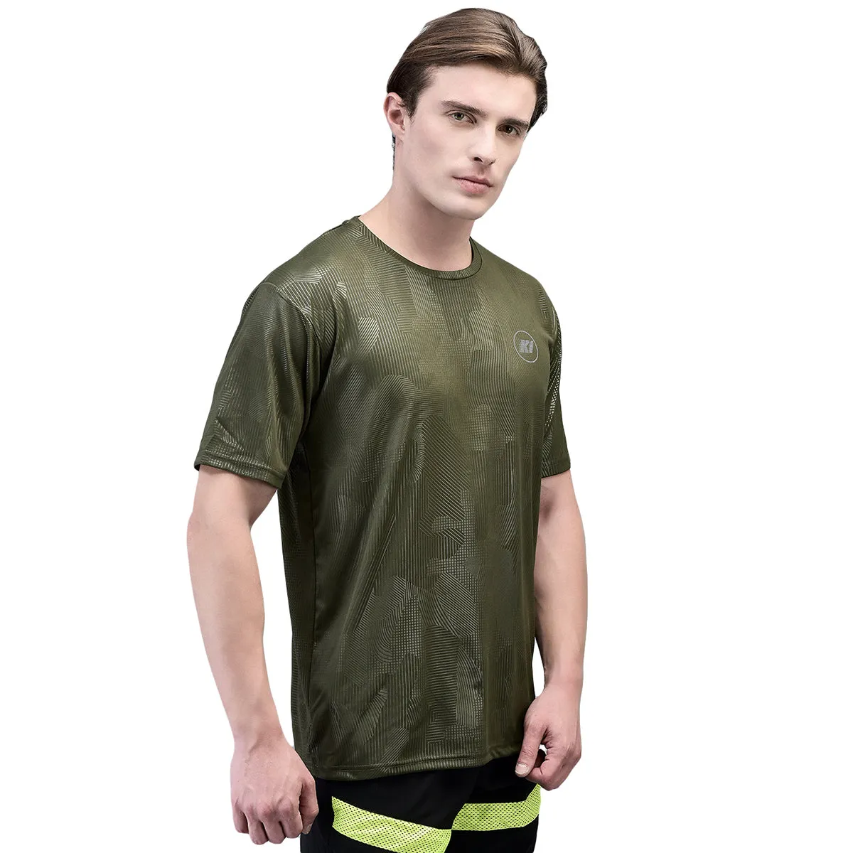 KI Dry Fit Camouflage Active Wear T-Shirts - Performance Gear for Gym Enthusiasts and Outdoor Athletes