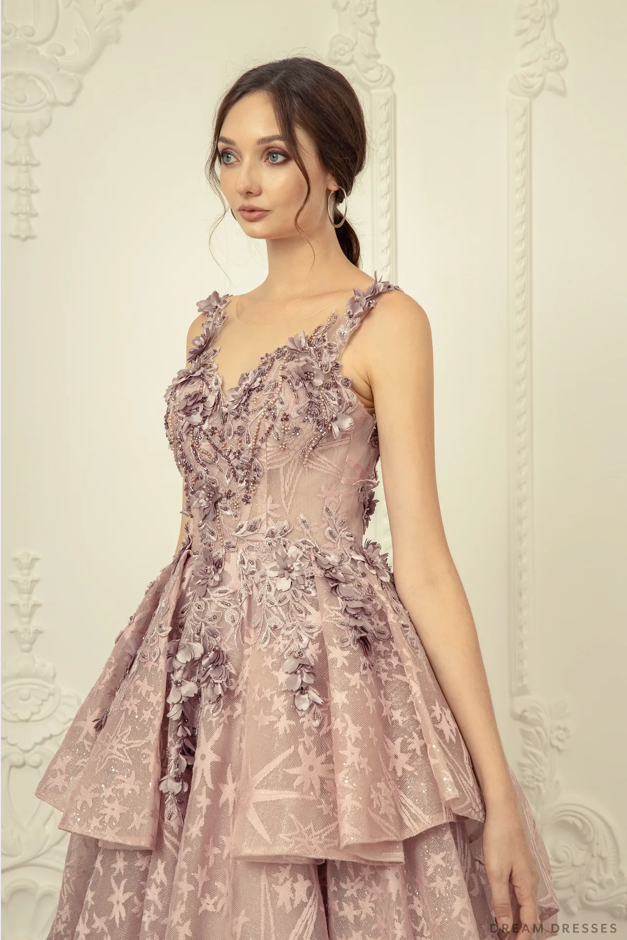 Lilac Color Wedding Dress (#Beronia)