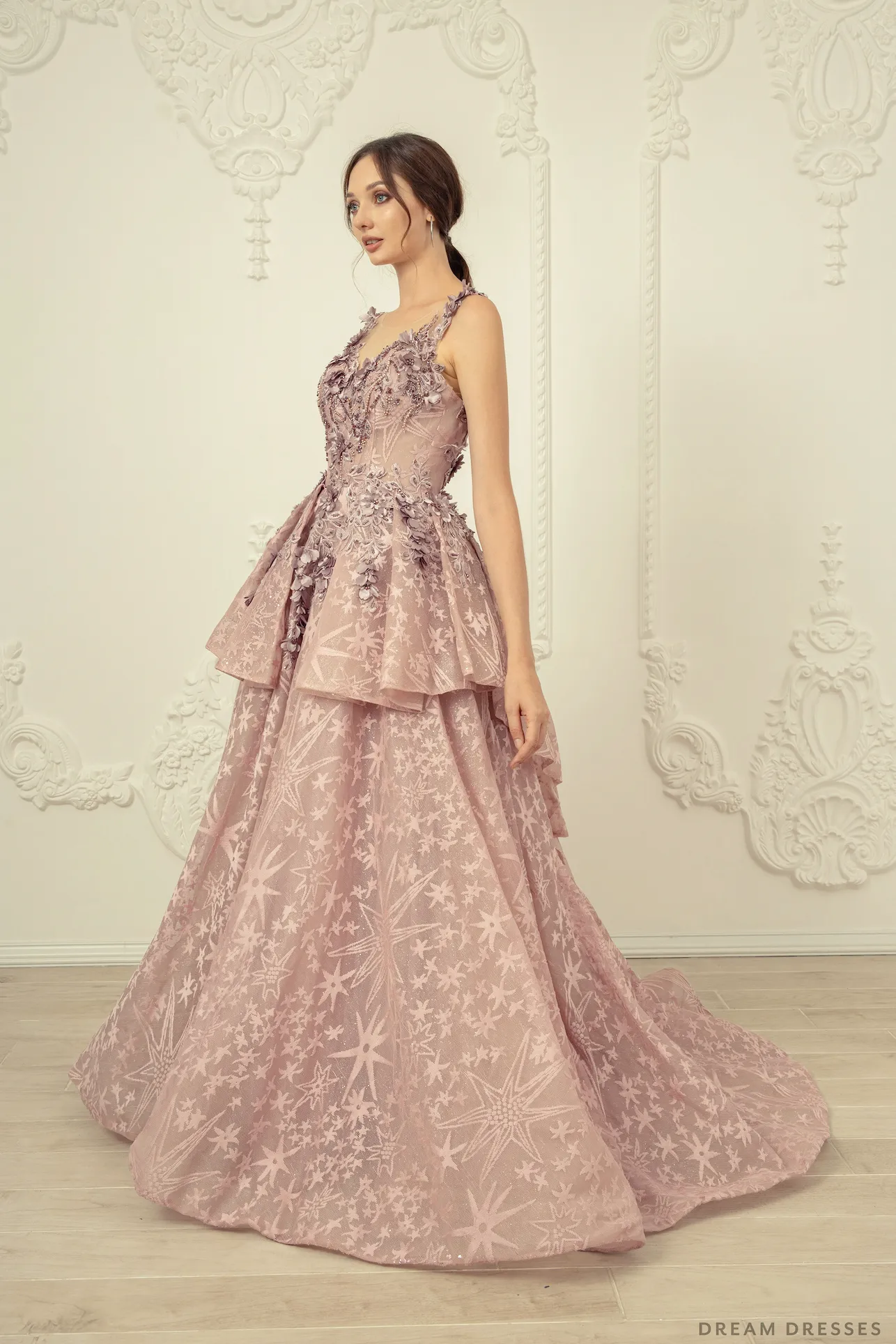 Lilac Color Wedding Dress (#Beronia)