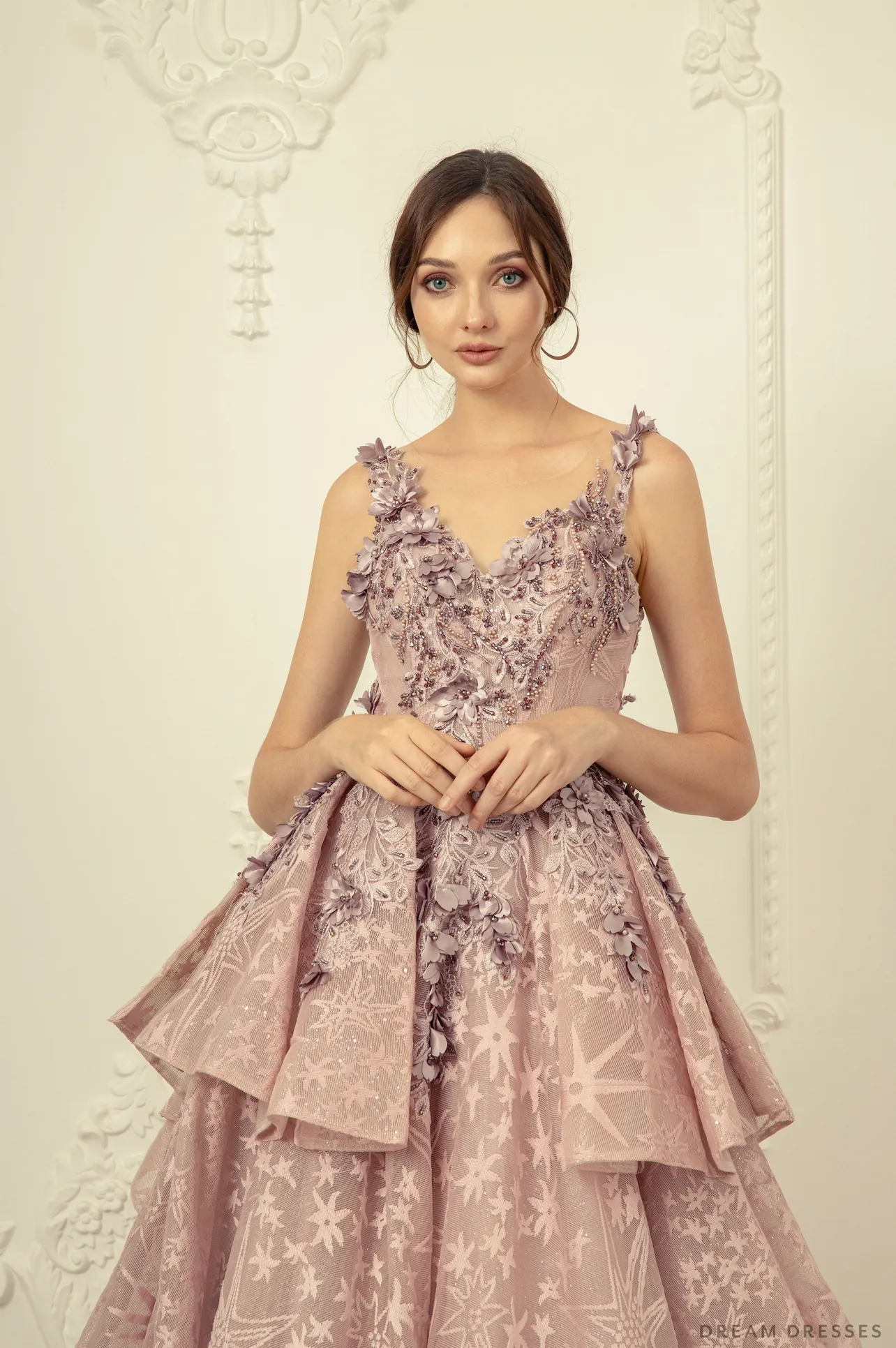 Lilac Color Wedding Dress (#Beronia)