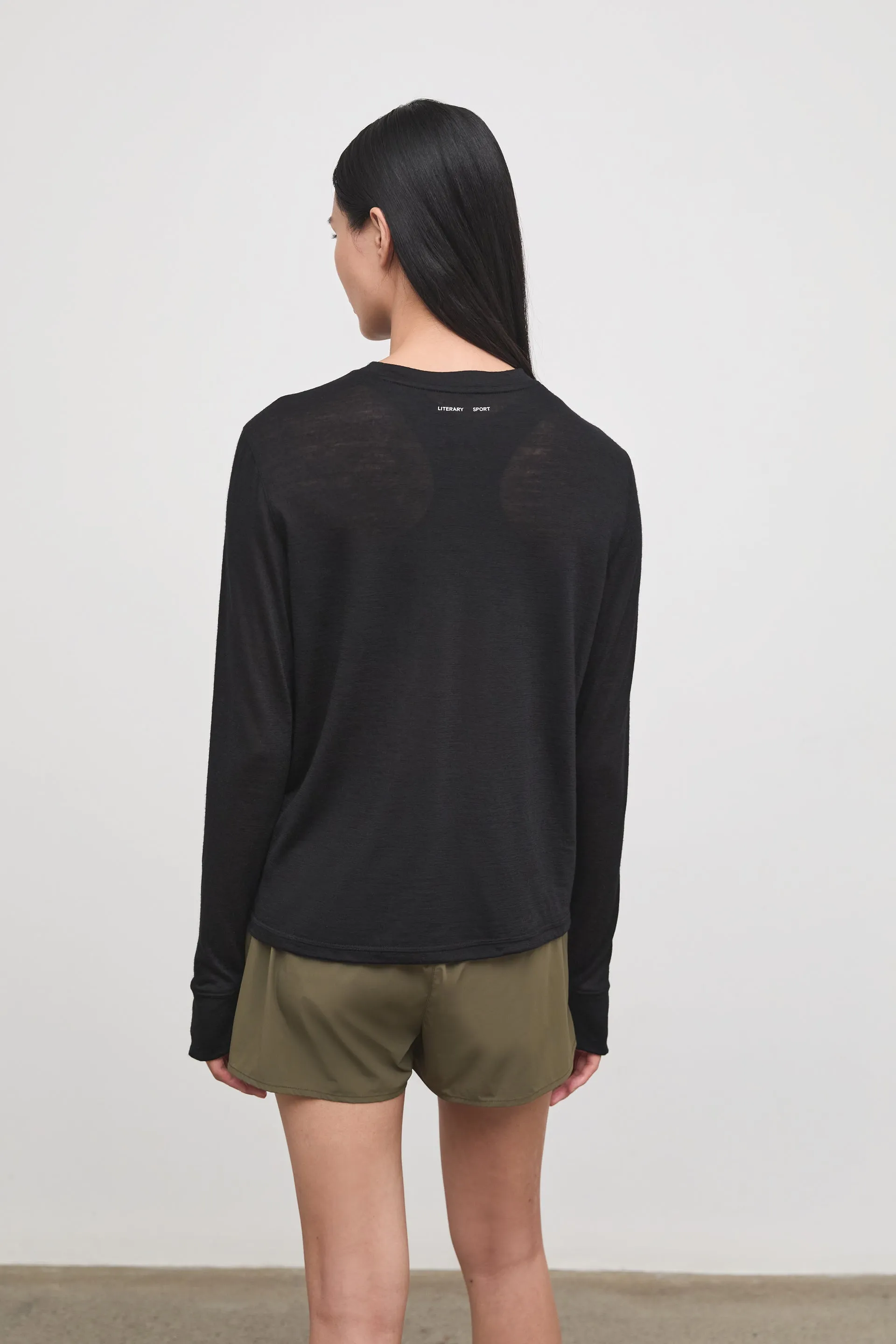 MARCEL LONG SLEEVE T-SHIRT IN MERINO