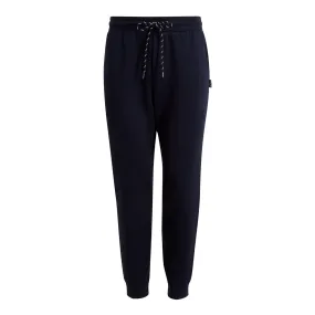 Men Fastjog-Jersey Jogging Bottoms - Black