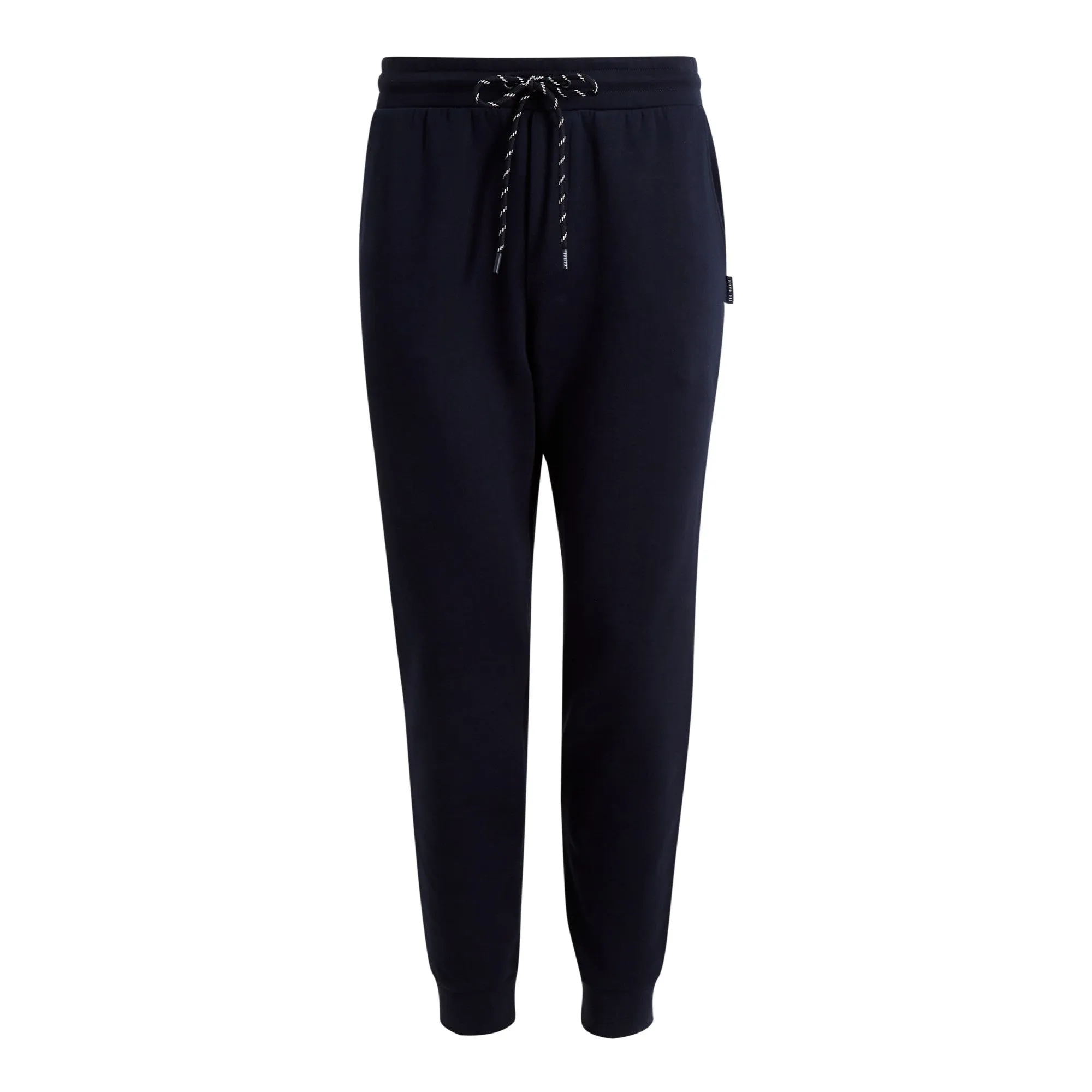 Men Fastjog-Jersey Jogging Bottoms - Black