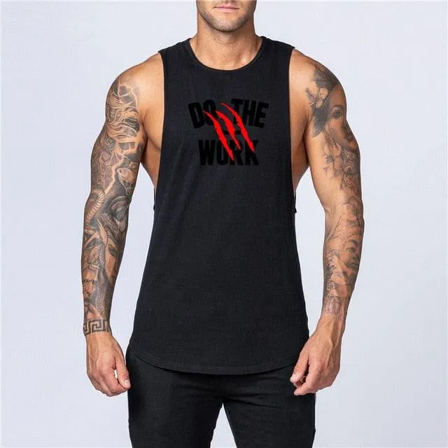 Men's Tank Top Vest Muscle Sleeveless Sportswear Shirt (TM7)(F101)(F8)