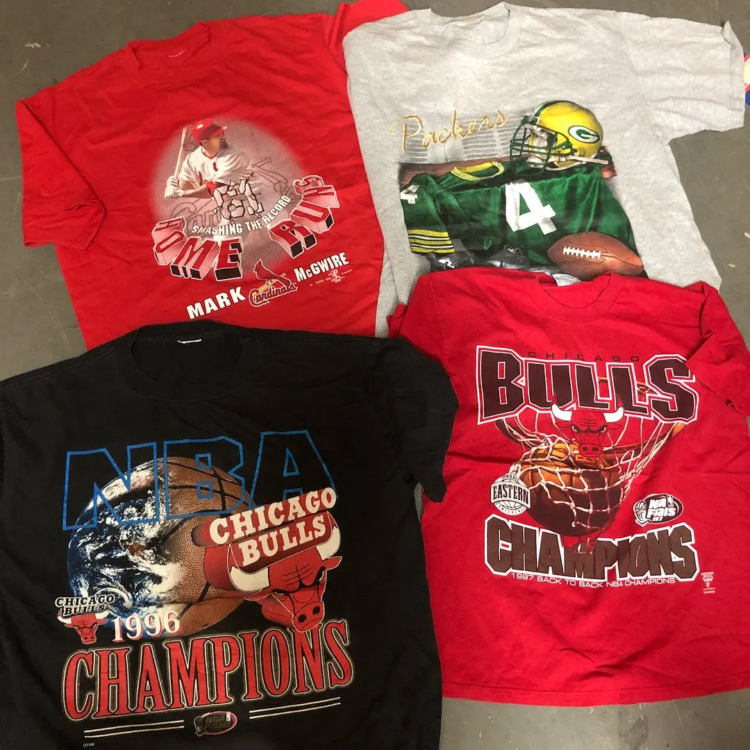 NBA, NFL, MLB, and NHL T-shirt