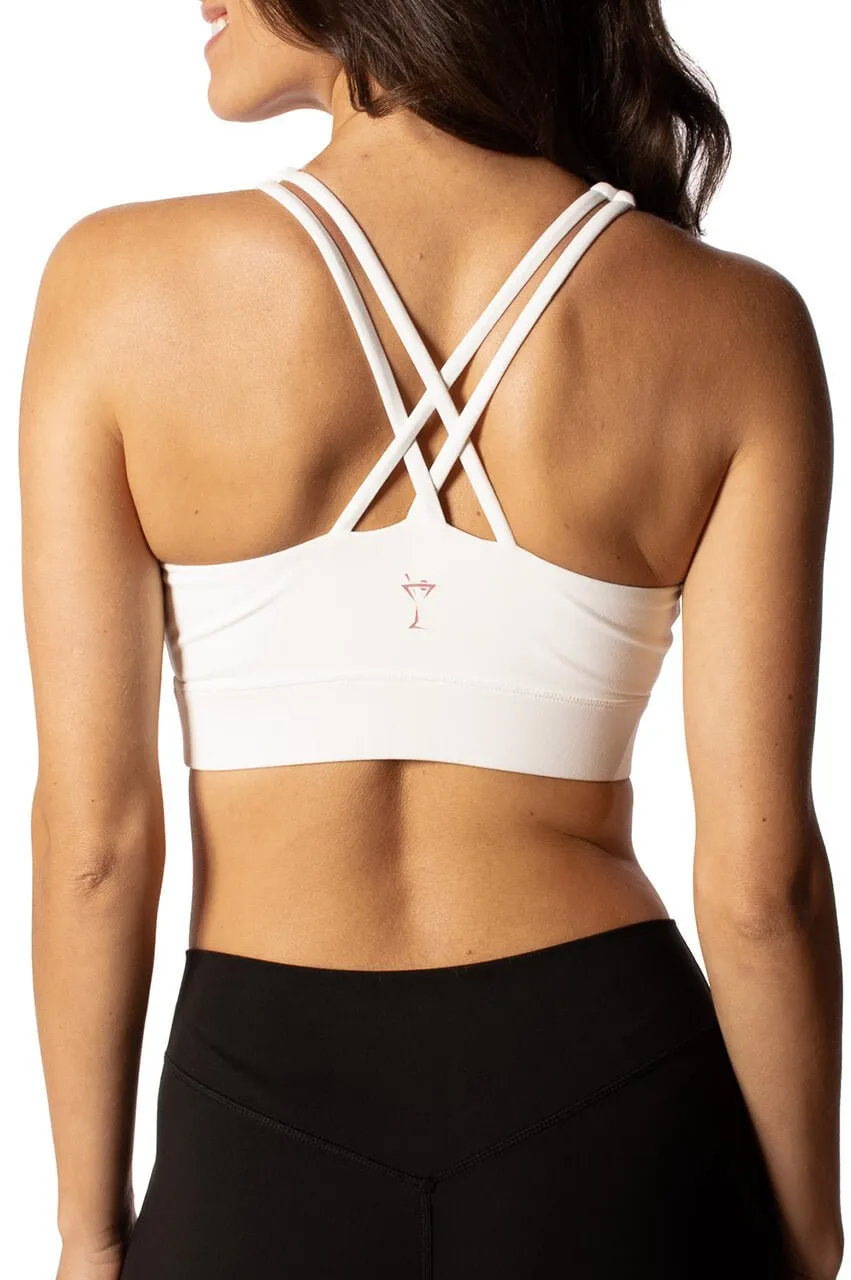 Off-White Crossover Sports Bra