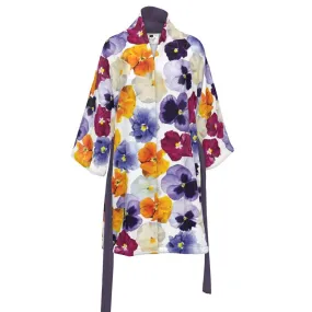 Pansy Face Kimono