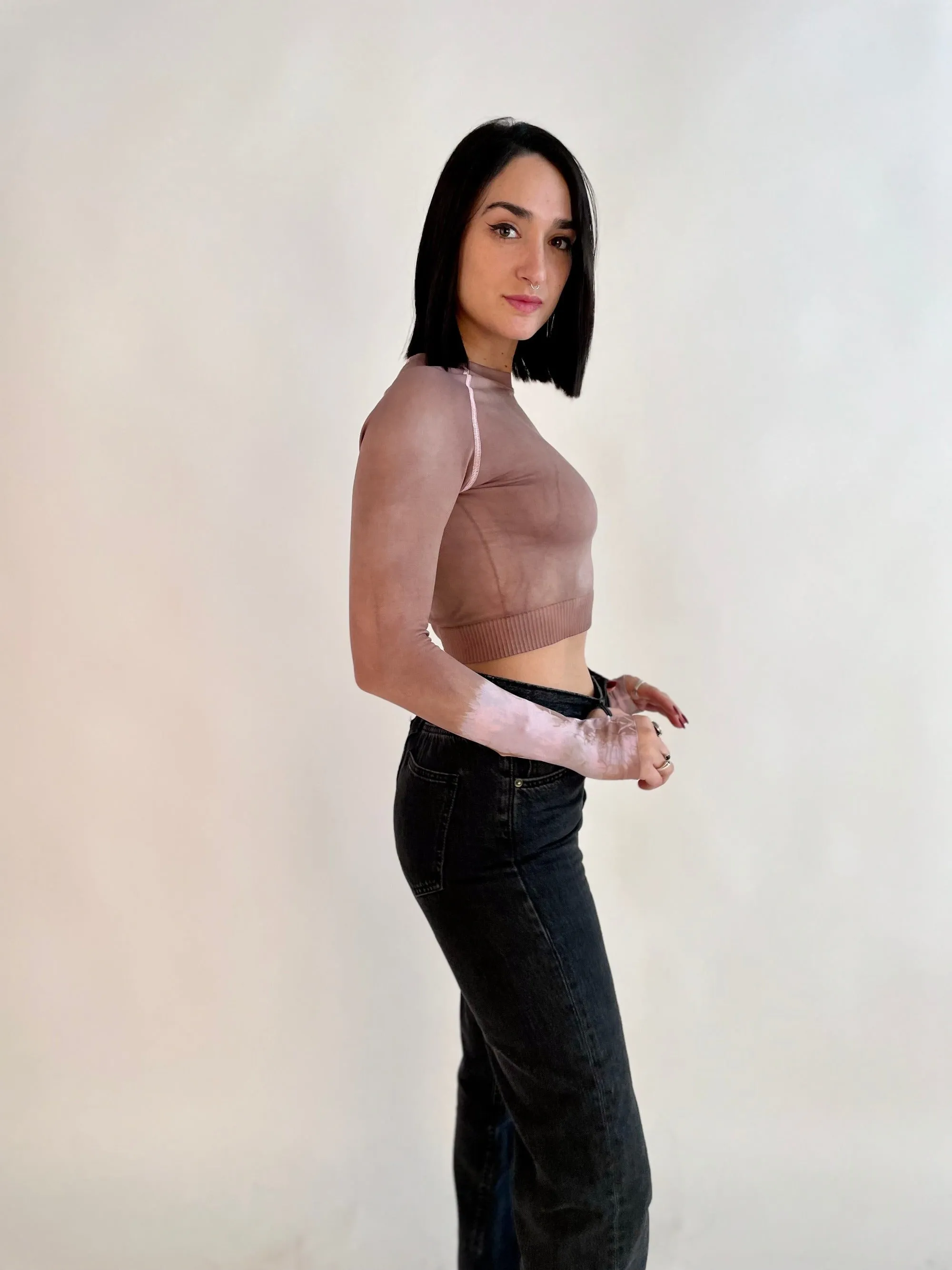 Pink Fade - Crop Top