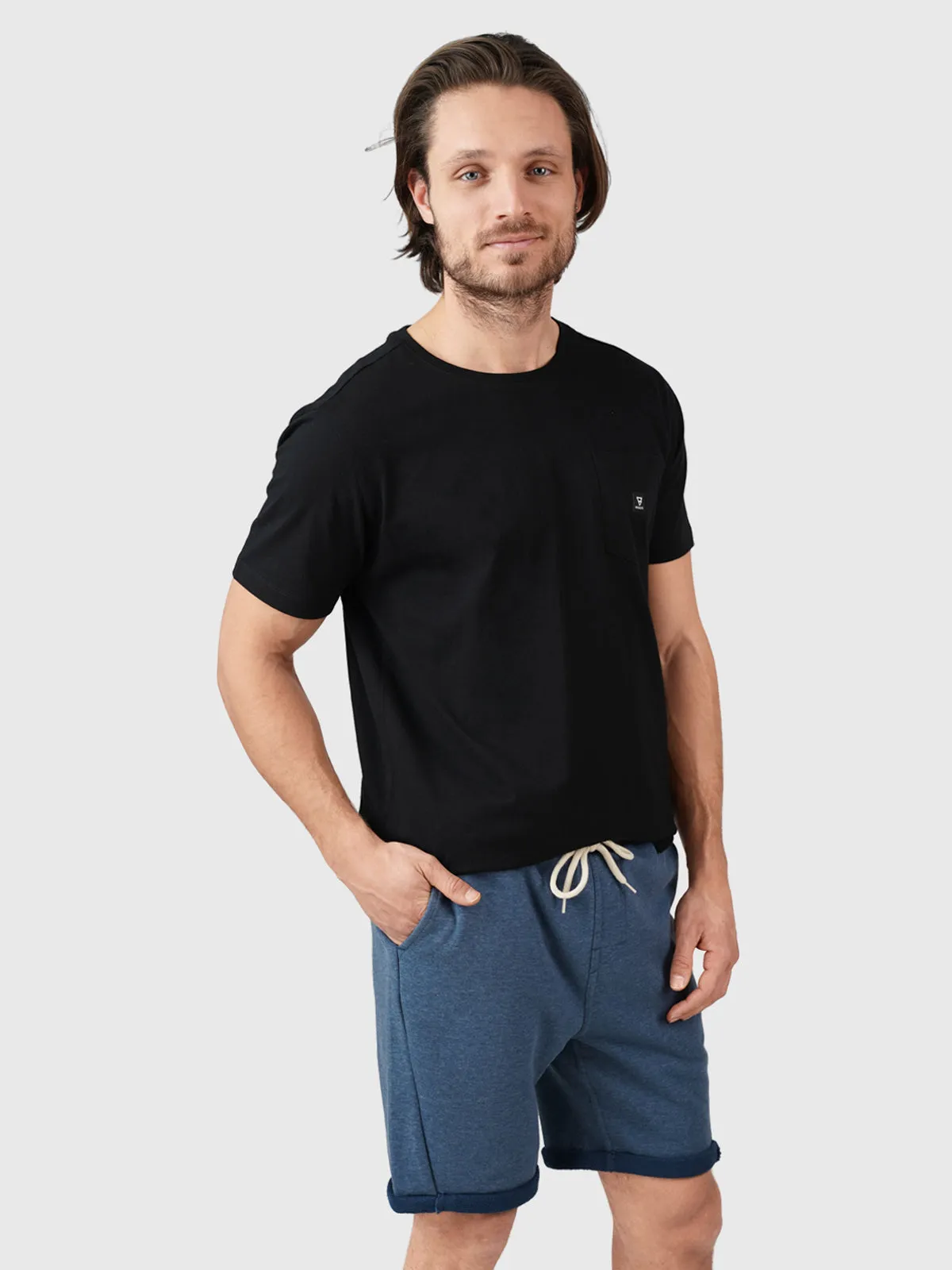 Salvino Men Sweat Short | Blue