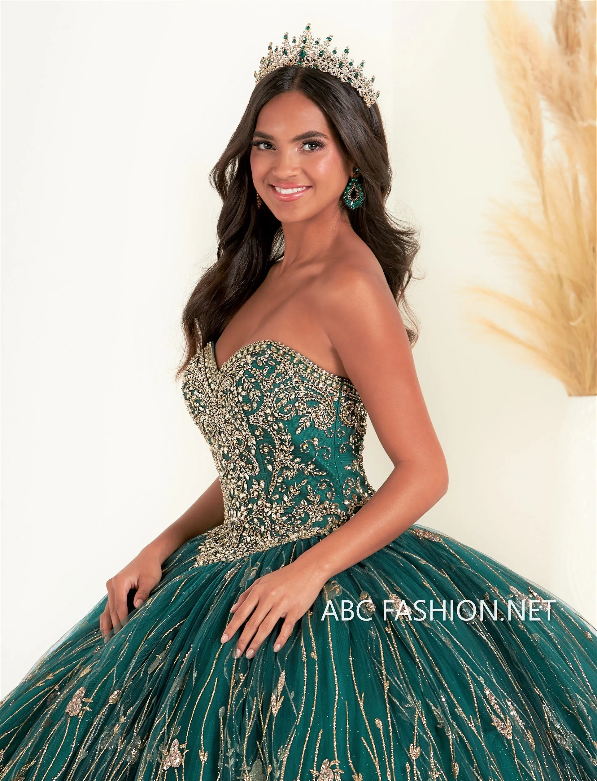 Strapless Quinceanera Dress by Fiesta Gowns 56458