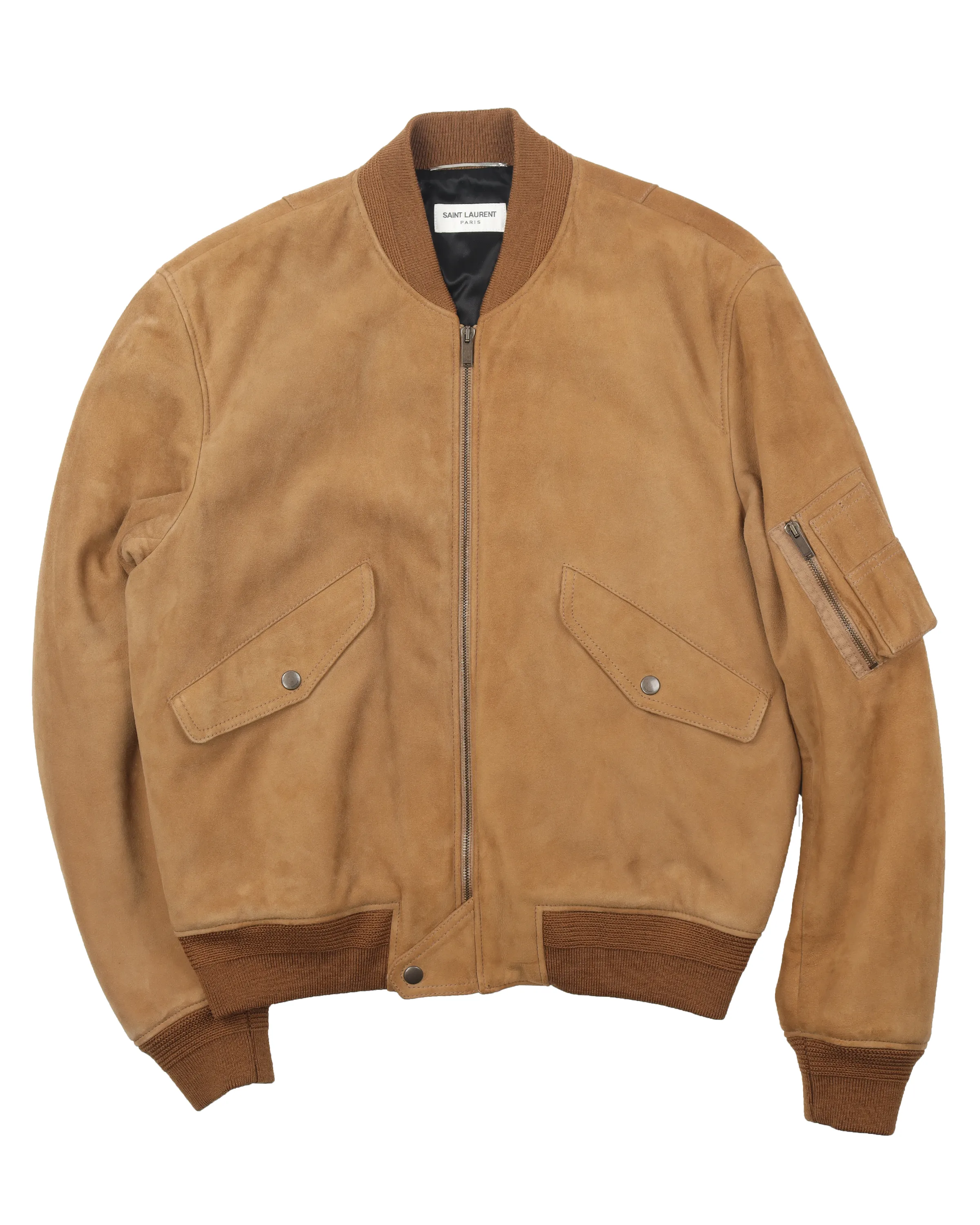 Suede Bomber Jacket (2018)