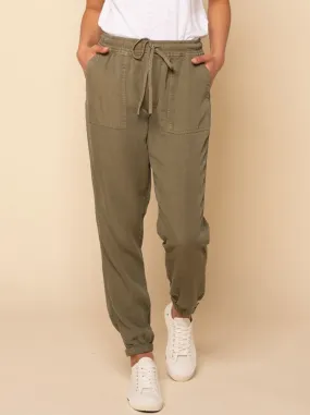 T&S Tencel Jogger-Olive